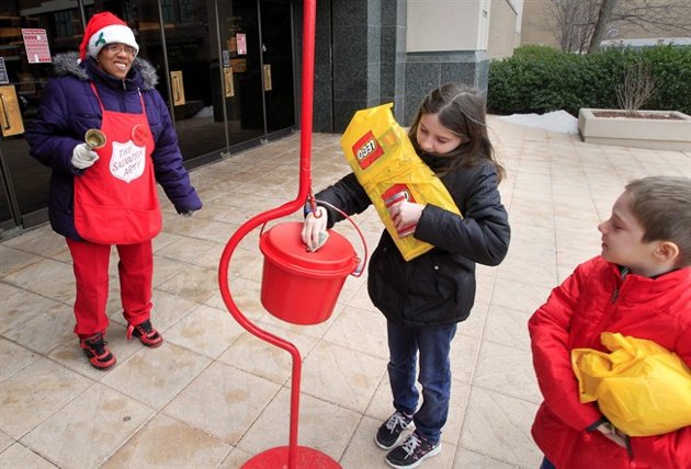 Canadians less charitable than Americans