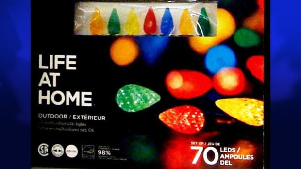 Loblaws recalls outdoor LED Christmas lights