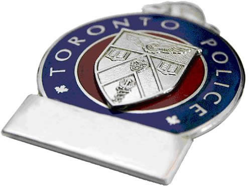 Police Toronto Badge