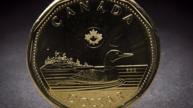 Canadian dollar falls