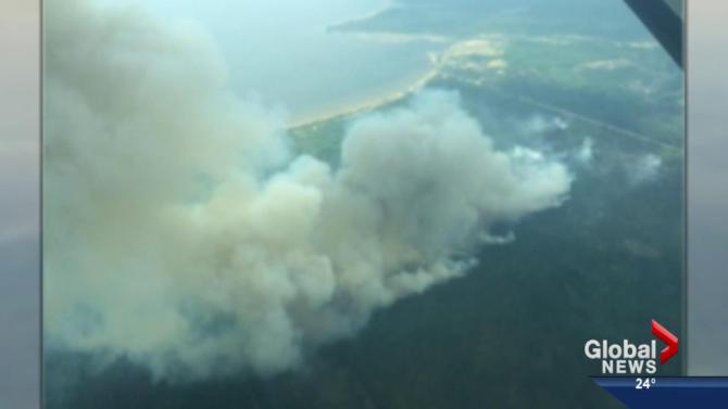 fire ban to Alberta