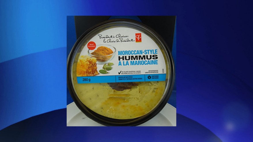 hummus recalled over toxin