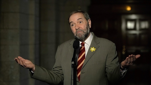 Mulcair almost became Tory adviser