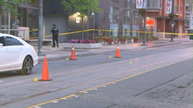 Shots fired outside Toronto nightclub