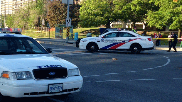 crash in North York