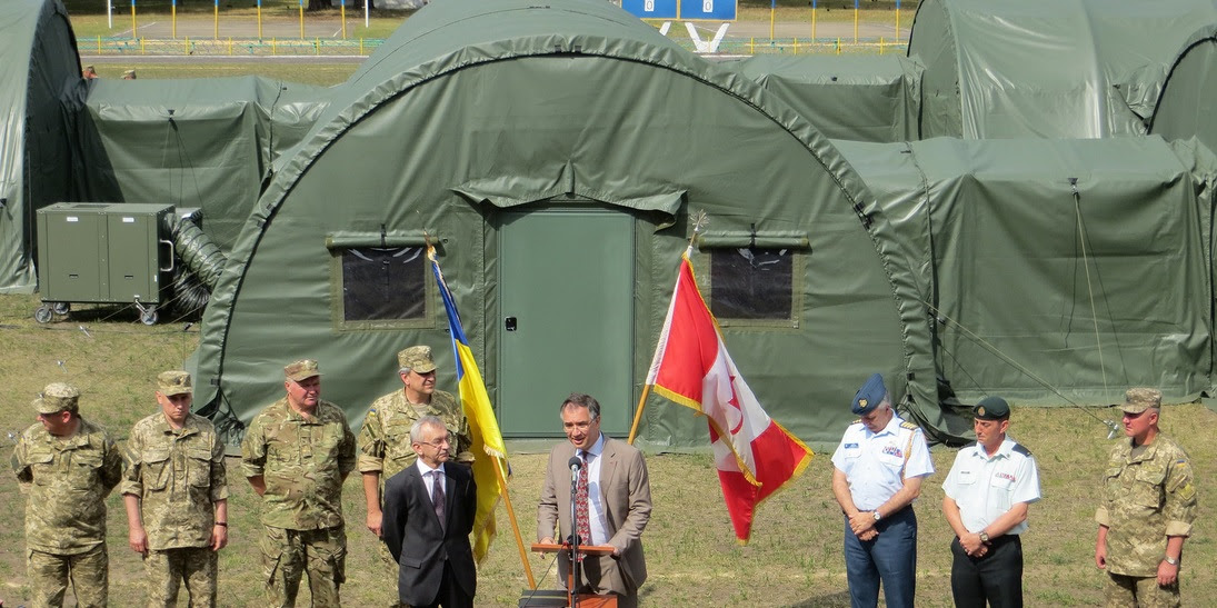Delivery of Mobile Field Hospital to Ukraine