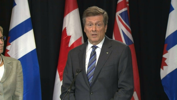 Tory says he won't rule out possible Olympic bid