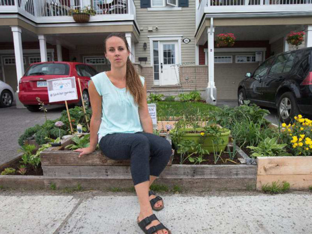 city order to change veggie garden