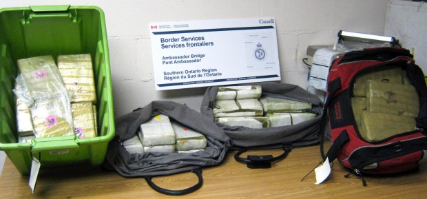 Ambassador Bridge cocaine bust