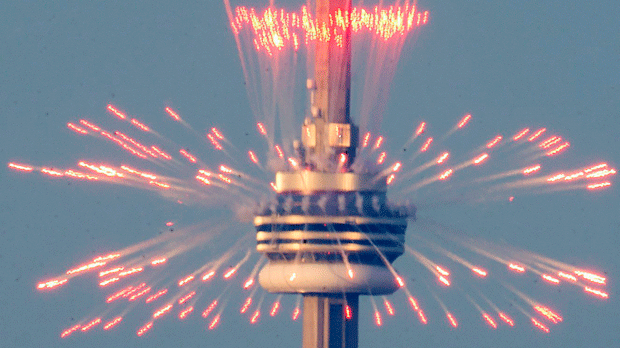 CN Tower Fireworks
