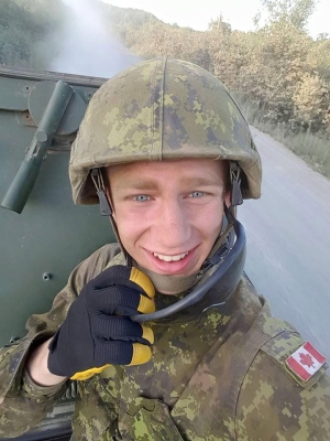 reserve soldier dies at CFB Gagetown