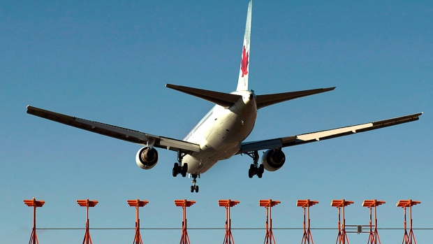 Air Canada Landing