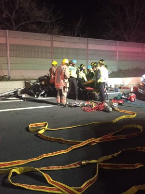 Five people injured after multi-vehicle collision on QEW3