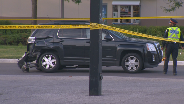 vehicle in Scarborough hits 2 pedestrians