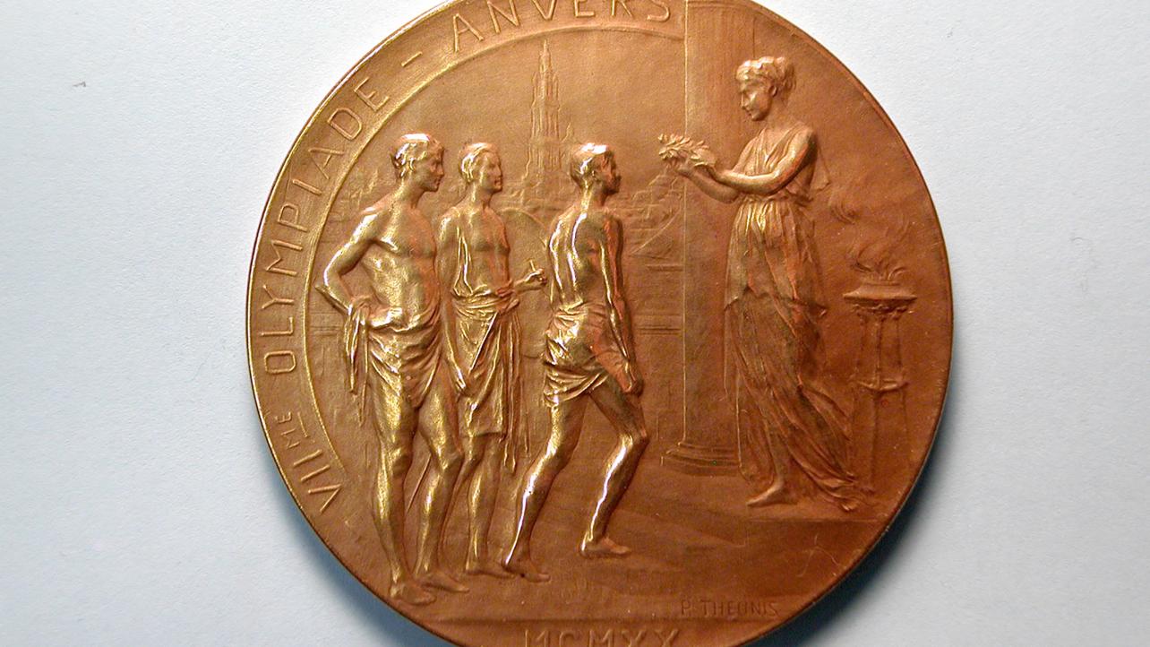 Belgium Olympics Medal