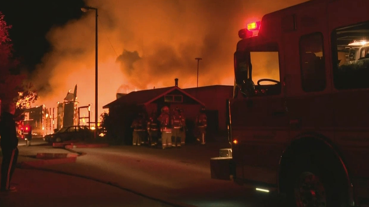 Fire in Oakville