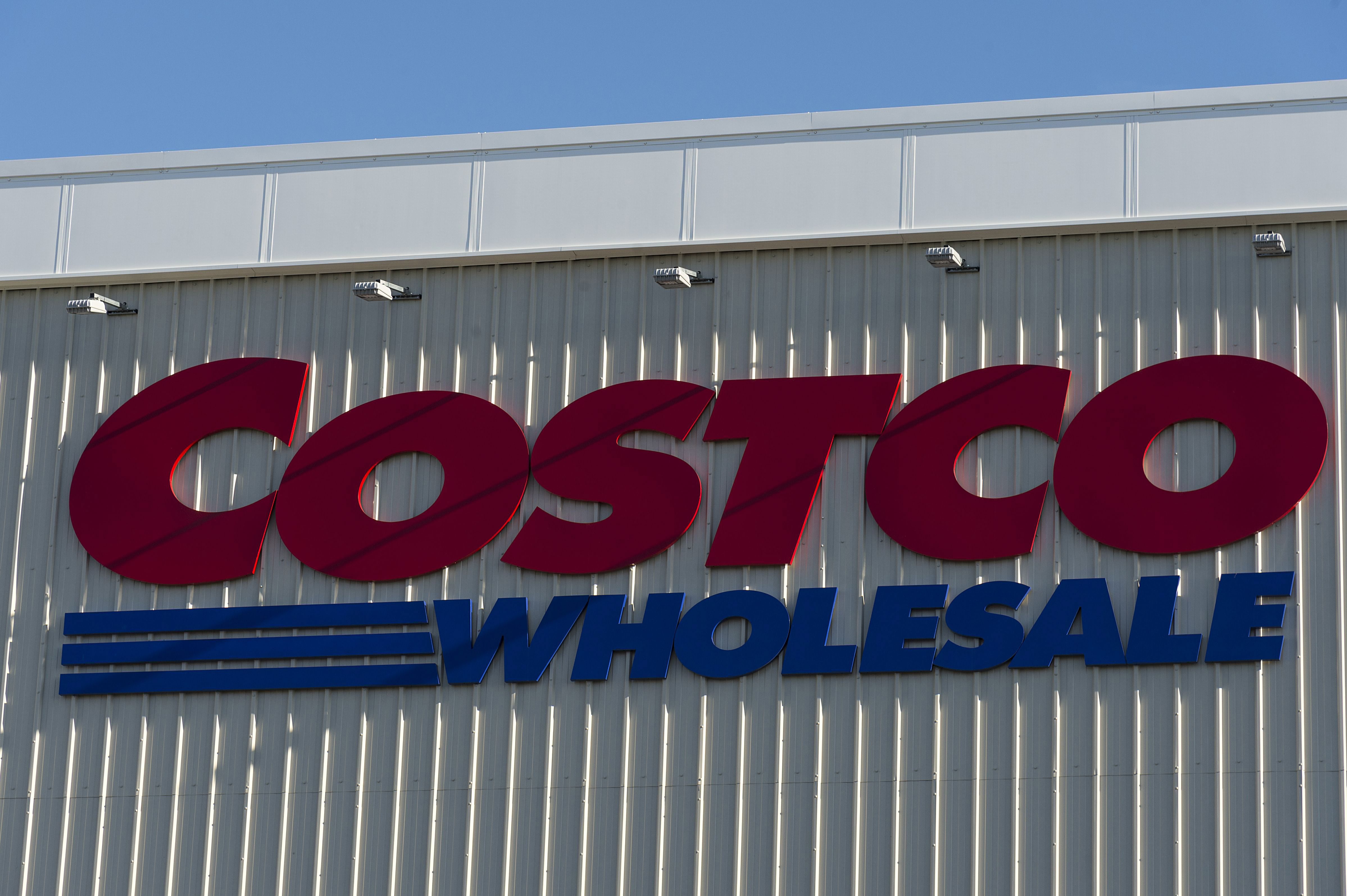 Mandatory Credit: Photo by Ray Tang/REX/Shutterstock (5840452g) Exterior store sign logo Opening of Costco store in Wembley, London, UK - 23 Aug 2016