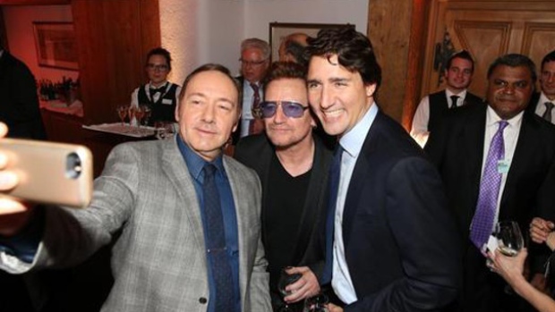kevin-spacey-bono-and-justin-trudeau