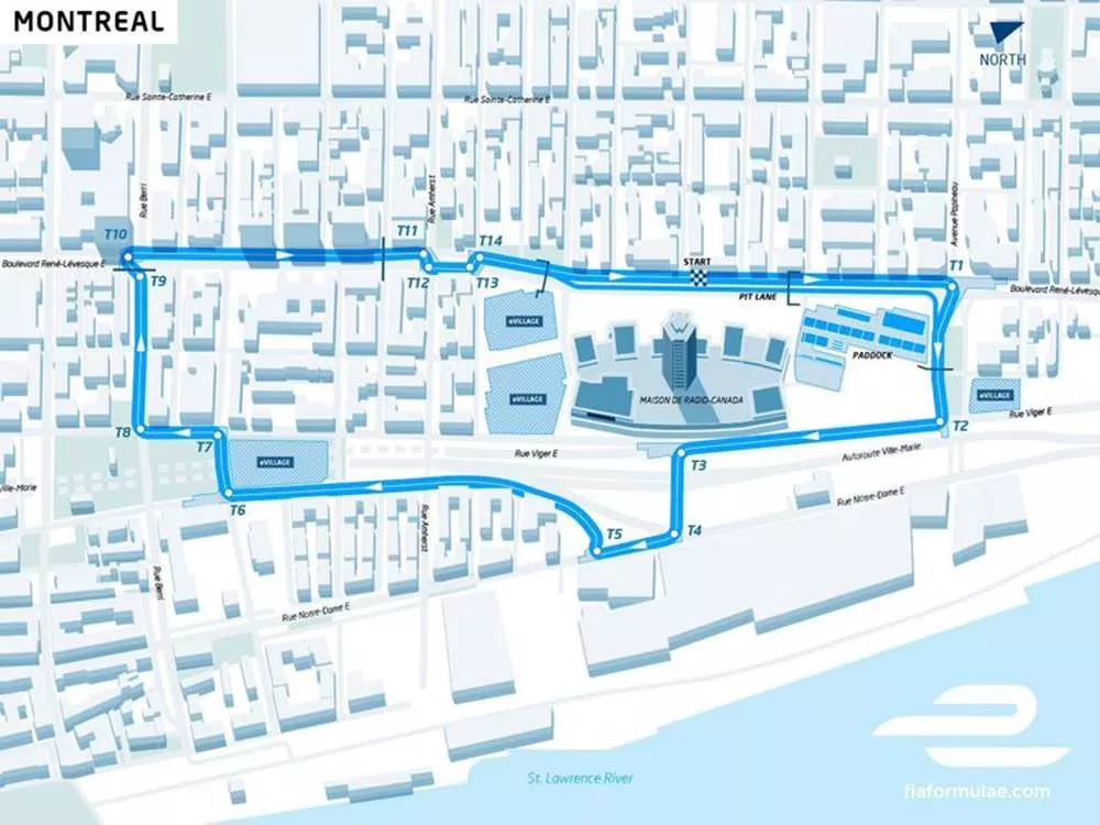 formula-e-monrtreal-route