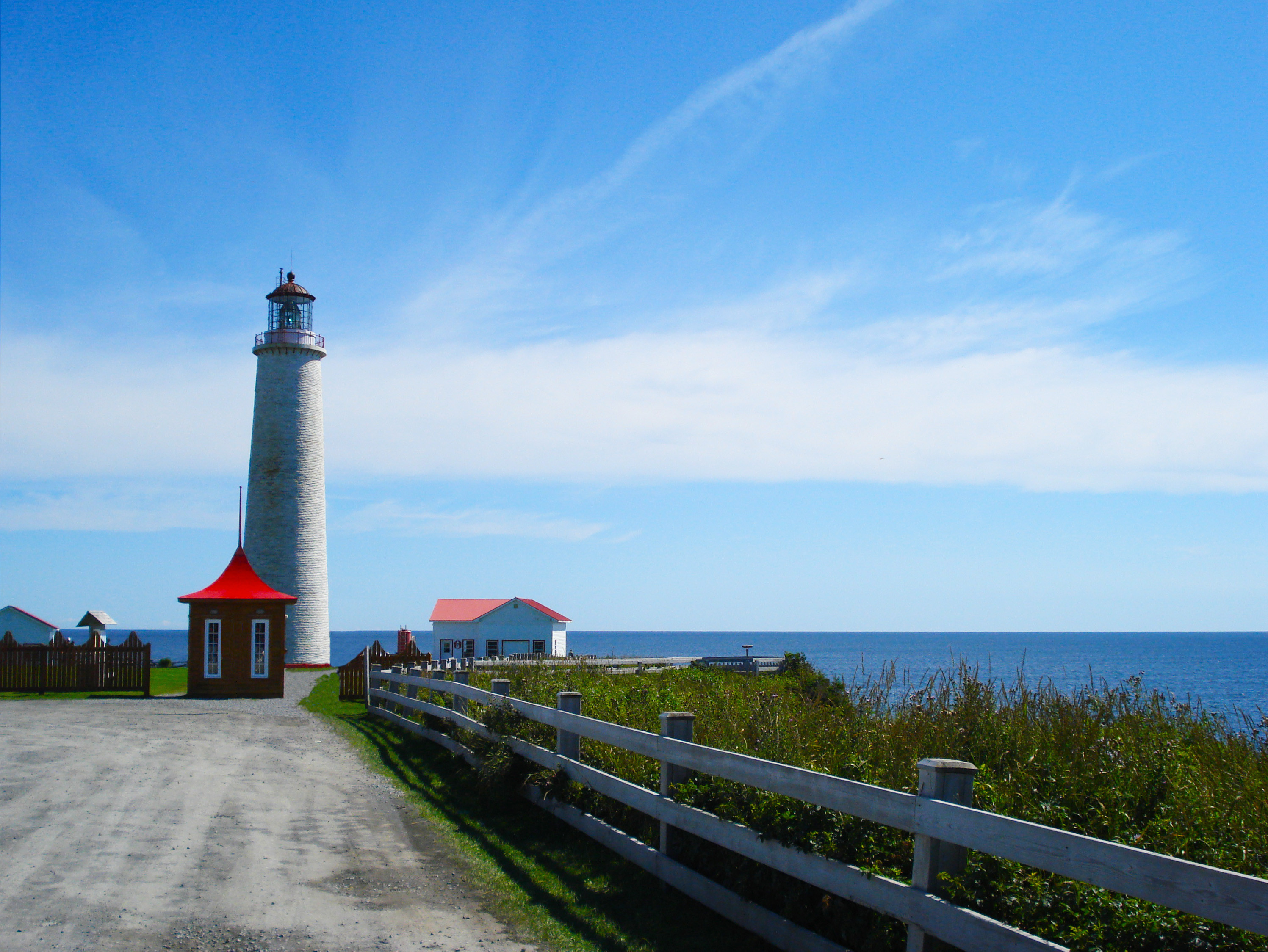 Lighthouse near Gaspé.