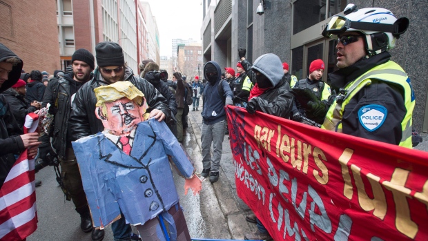 Anti Trump Montreal