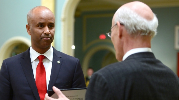 Immigration Minister Ahmed Hussen