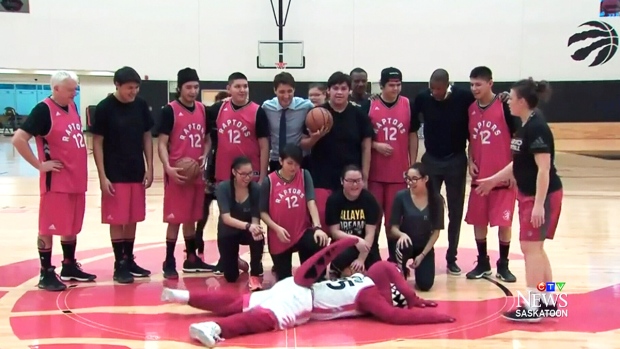 Raptors Kids Trudeau