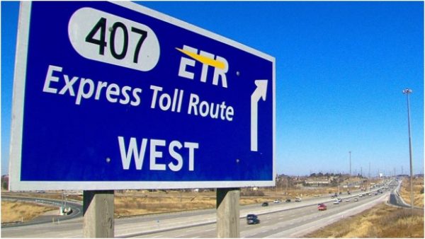 HWY 407 ПРЕДЛАГАЕТ БЕСПЛАТНЫЙ ПРОЕЗД В ЧАСЫ ПИК, НО ТОЛЬКО НЕКОТОРЫМ КЛИЕНТАМ