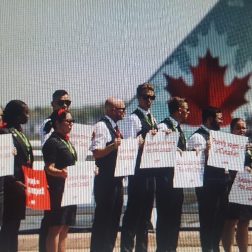 AIR CANADA НАЧИНАЕТ ОТМЕНЯТЬ РЕЙСЫ